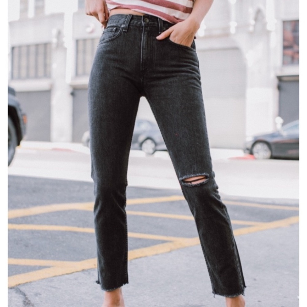 Rag & Bone High Rise Skinny Jeans - Size 26